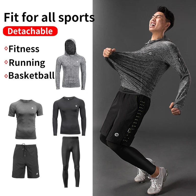 ROCKBROS Cycling Sets Men Women Quick Dry Bike Suits Running Joggers Training Gym Fitness Tracksuits Sport Sets Clothes