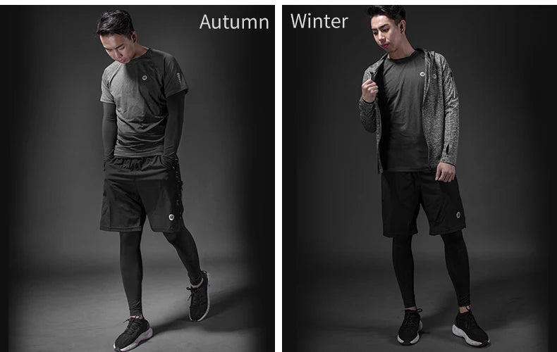 ROCKBROS Cycling Sets Men Women Quick Dry Bike Suits Running Joggers Training Gym Fitness Tracksuits Sport Sets Clothes