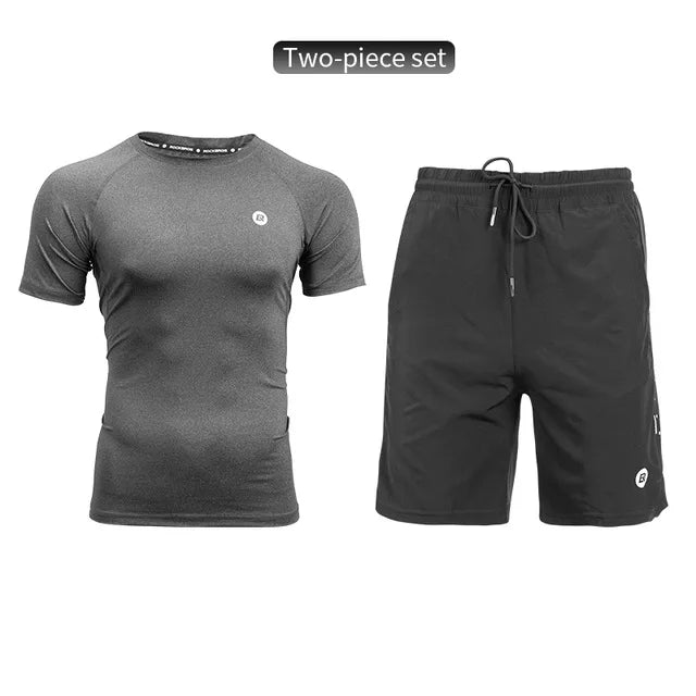 ROCKBROS Cycling Sets Men Women Quick Dry Bike Suits Running Joggers Training Gym Fitness Tracksuits Sport Sets Clothes