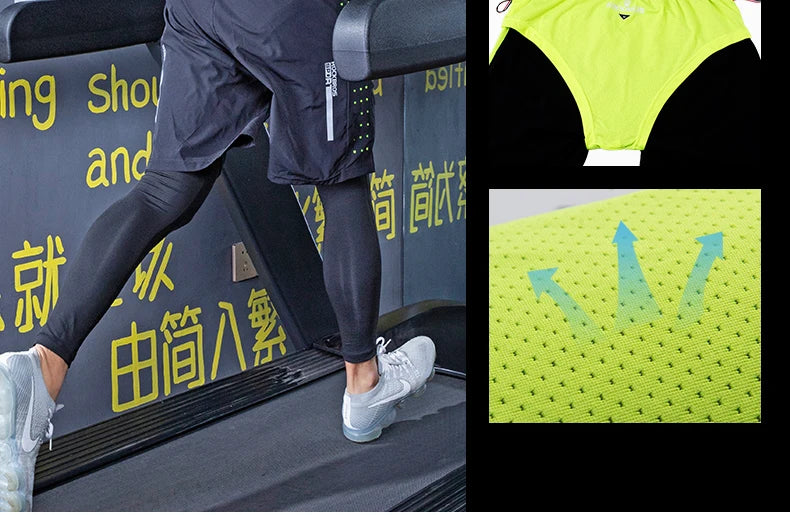 ROCKBROS Cycling Sets Men Women Quick Dry Bike Suits Running Joggers Training Gym Fitness Tracksuits Sport Sets Clothes