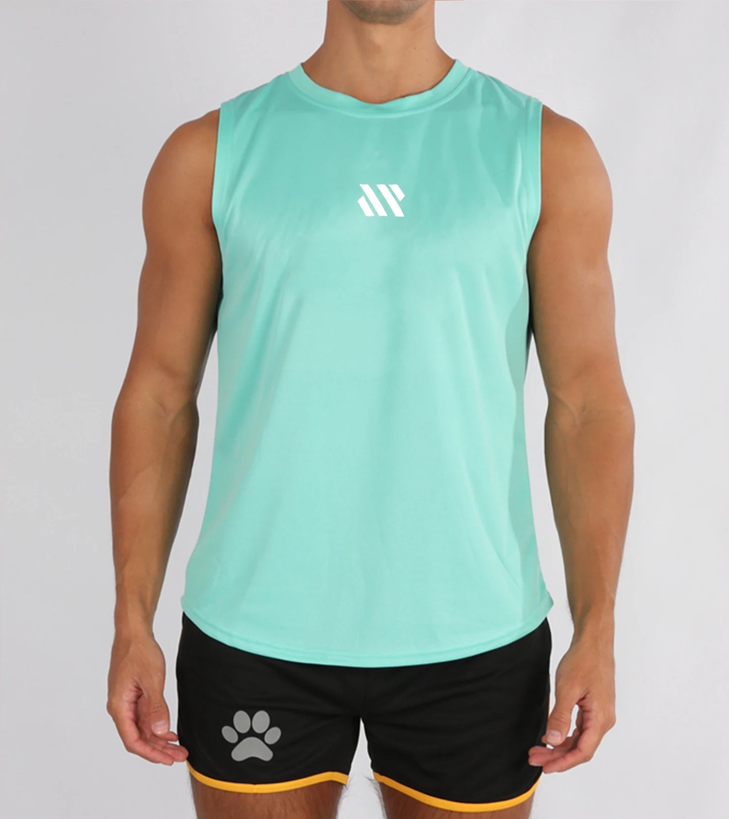 Summer Men's Gym Tank Top Fitness Training Clothing Quick-drying Loose Bodybuilding Sleeveless Shirt Men Fashion Basketball Vest