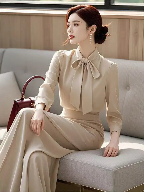 2025 NEW Women Outfits Sets Spring Autumn Casual Fashion Female 2PCS Temperament Slim Office Ladies Suits Pants Two-piece Set