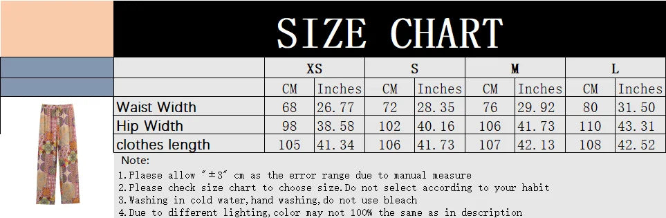 2025 New Women's Outfit Set Long Flared Pants with Drawstring Waist and V Neck Knot Front Crop Top Boho Print for Daily Wear