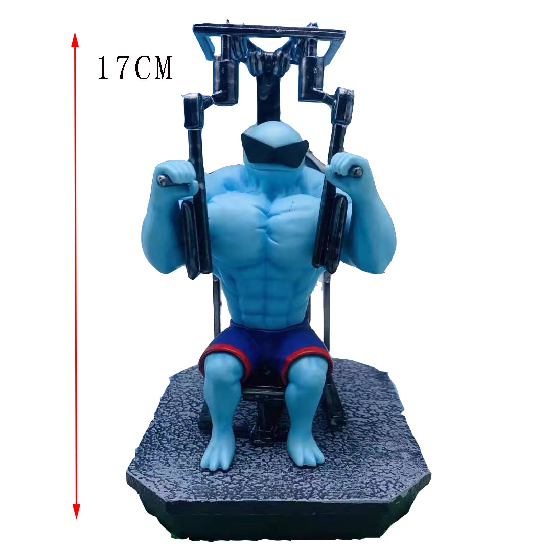 15-17cm Pokemon Muscle Pikachu Gengar weightlifting Charmander Action Figure Creative Garage Kit Model Toys Gifts for Children - MJP CUP