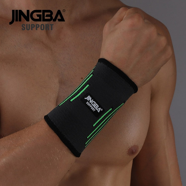 JINGBA SUPPORT 1PCS High quality Sport Protective Gear Boxing hand wraps support+Weightlifting Bandage Wristband Support - MJP CUP