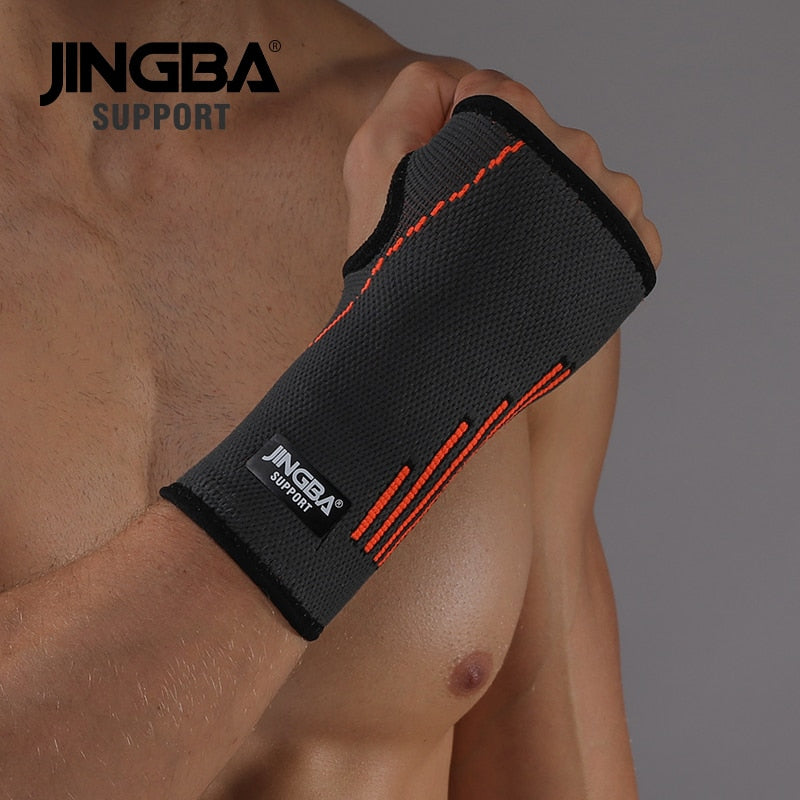 JINGBA SUPPORT 1PCS High quality Sport Protective Gear Boxing hand wraps support+Weightlifting Bandage Wristband Support - MJP CUP