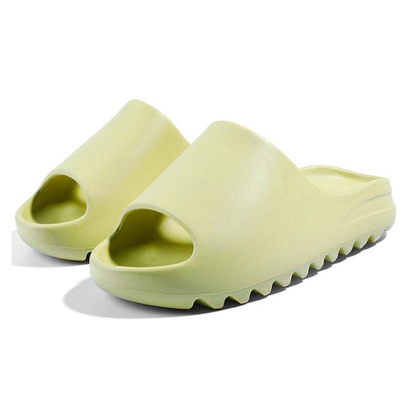 Summer Winter Slippers Women Men Sandals Casual Beach Shoes Soft Bottom Slides Thick Platform EVA Anti-Slip Home Slipper