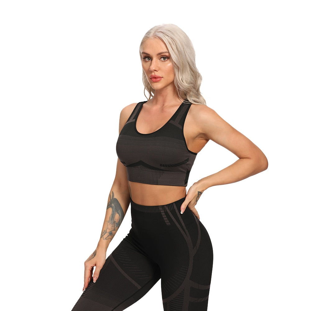 2 Piece Sports Sets workout yoga set Women's Suit for fitness seamless leggings Vital Sportswear Gym clothing 2020 Tracksuits