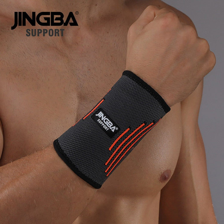 JINGBA SUPPORT 1PCS High quality Sport Protective Gear Boxing hand wraps support+Weightlifting Bandage Wristband Support - MJP CUP
