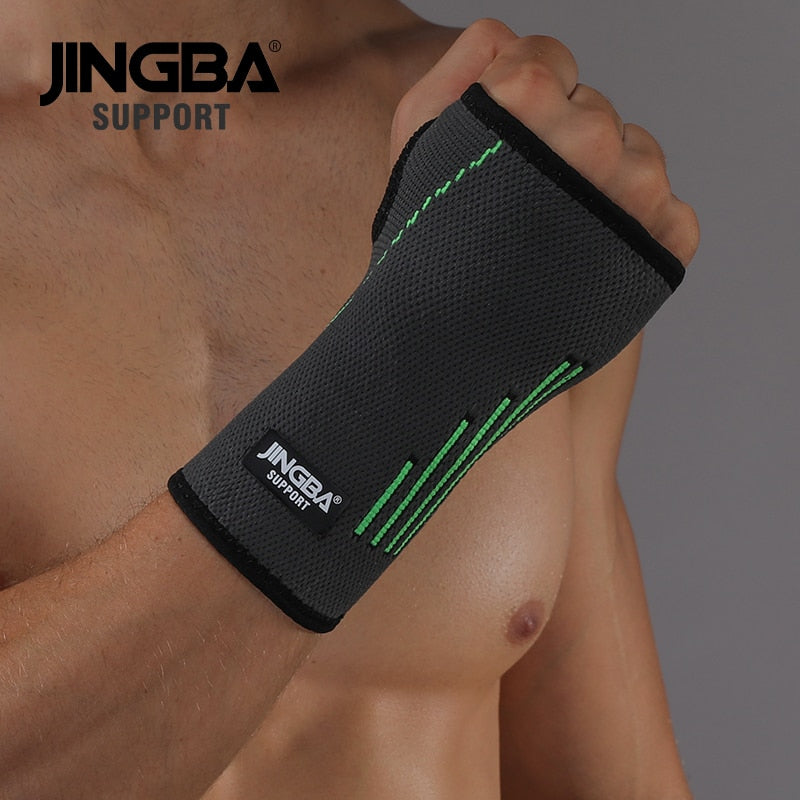 JINGBA SUPPORT 1PCS High quality Sport Protective Gear Boxing hand wraps support+Weightlifting Bandage Wristband Support - MJP CUP