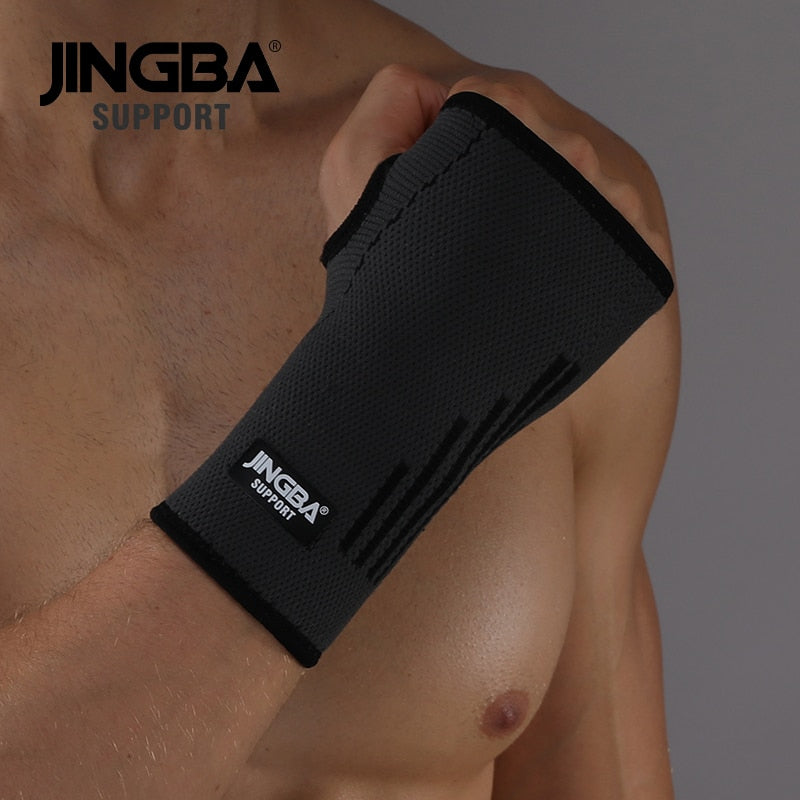 JINGBA SUPPORT 1PCS High quality Sport Protective Gear Boxing hand wraps support+Weightlifting Bandage Wristband Support - MJP CUP