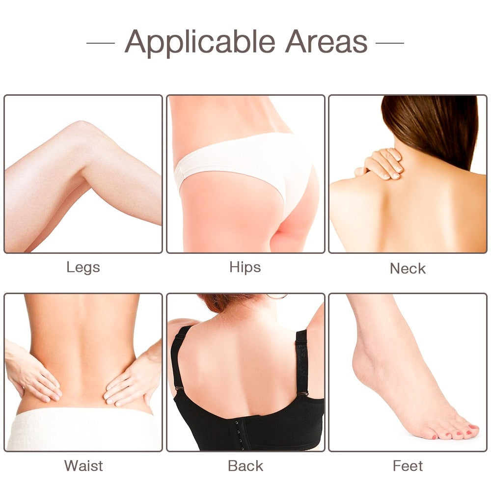 MJP Handheld 3D Electronic Full-Body Slimming and Lymphatic Massager, Anti-Cellulite Massager