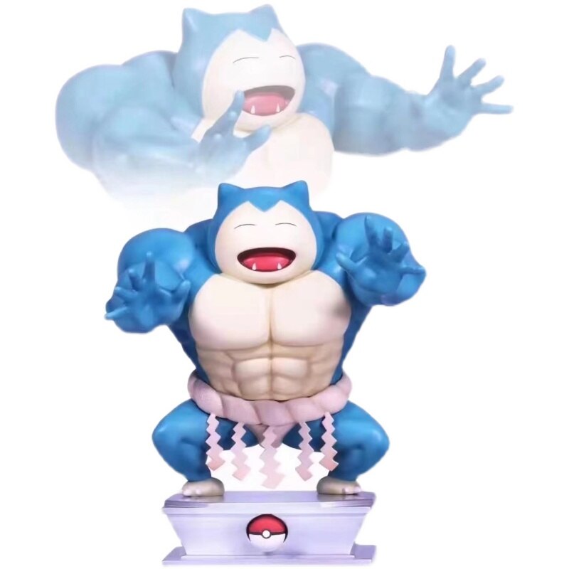15-17cm Pokemon Muscle Pikachu Gengar weightlifting Charmander Action Figure Creative Garage Kit Model Toys Gifts for Children - MJP CUP