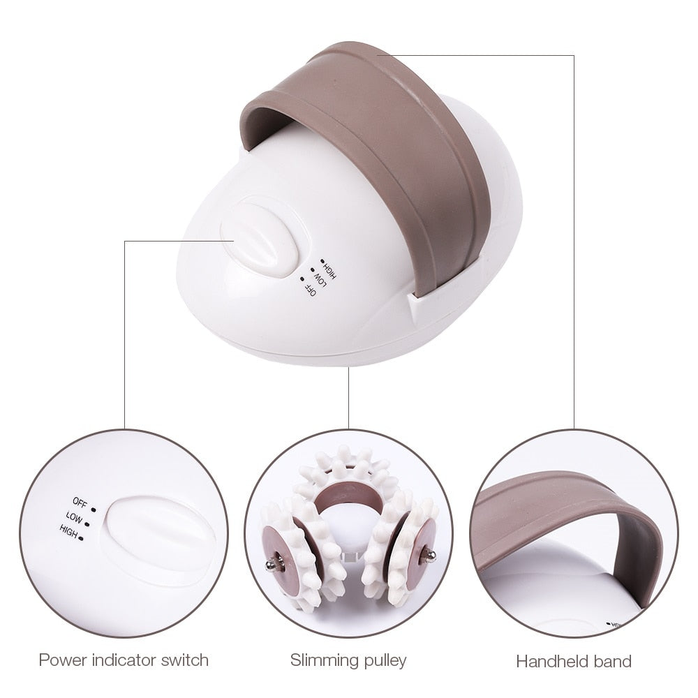 MJP Handheld 3D Electronic Full-Body Slimming and Lymphatic Massager, Anti-Cellulite Massager