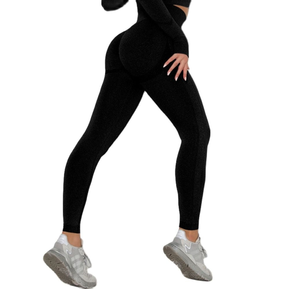 Seamless Leggings Yoga Pants Gym Outfits Booty Contour High Waisted Workout Pant Fitness Sport Butt Lifting Tights Sexy Stretch - MJP CUP