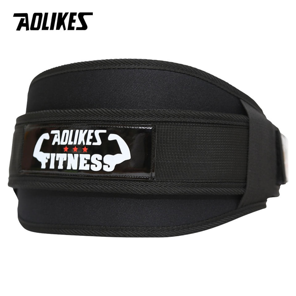 Weightlifting Squat Training Lumbar Support Band Sport Powerlifting Belt Fitness Gym Back Waist Protector For Men Woman's Girdle - MJP CUP