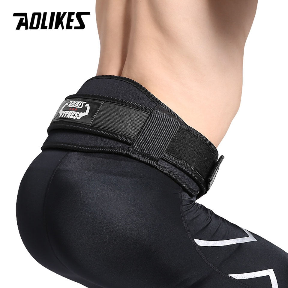 Weightlifting Squat Training Lumbar Support Band Sport Powerlifting Belt Fitness Gym Back Waist Protector For Men Woman's Girdle - MJP CUP
