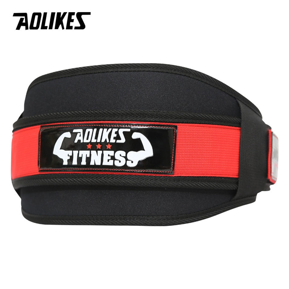 Weightlifting Squat Training Lumbar Support Band Sport Powerlifting Belt Fitness Gym Back Waist Protector For Men Woman's Girdle - MJP CUP