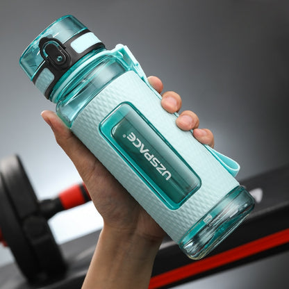 UZSPACE Sport Water Bottles BPA Free Portable Gym Anti-fall Leak-proof Large Capacity Fitness Kettle Tritan Plastic Drink Bottle