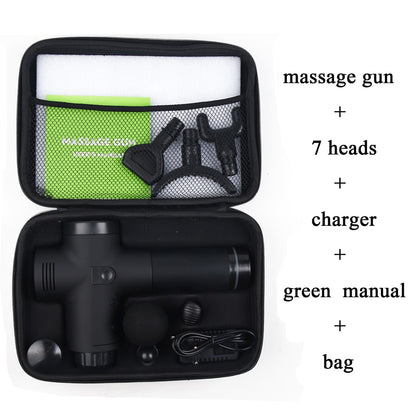 Vincm Massage Gun LCD Display Fascia Gun Sport Therapy Deep Muscle Pain Exercising Relaxation Massager 7 Fucntions