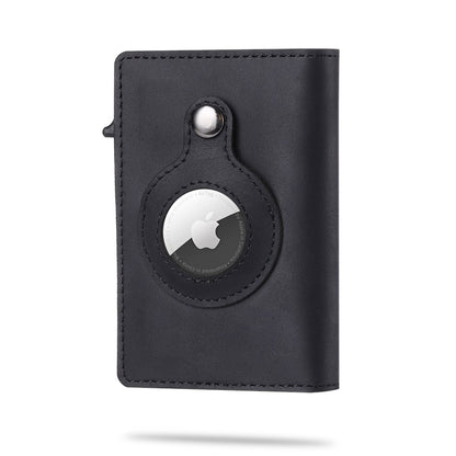 Apple Airtag Wallet Men Carbon Fiber Fashion ID Credit Card Holder Slim with Airbag Slide Wallet Designer Cardholder