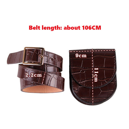 PU Leather Fashion Waist Bag Women, Mini Travel Chest Belt Bag Waterproof Bum Bags Girls Small Purse Wallet