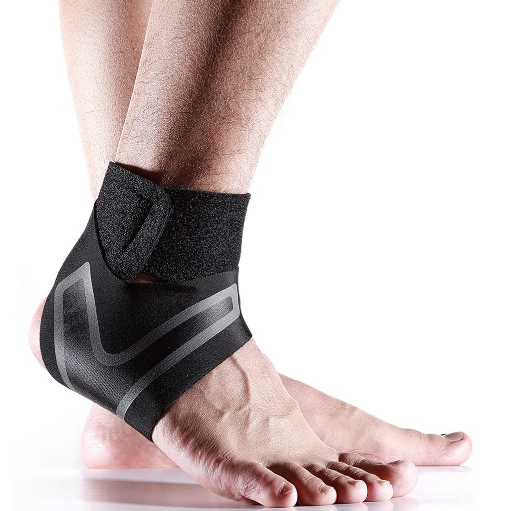 WorthWhile 1 PC Fitness Sports Ankle Brace Gym Elastic  Ankle Support Gear Foot Weights Wraps Protector Legs Power Weightlifting - MJP CUP