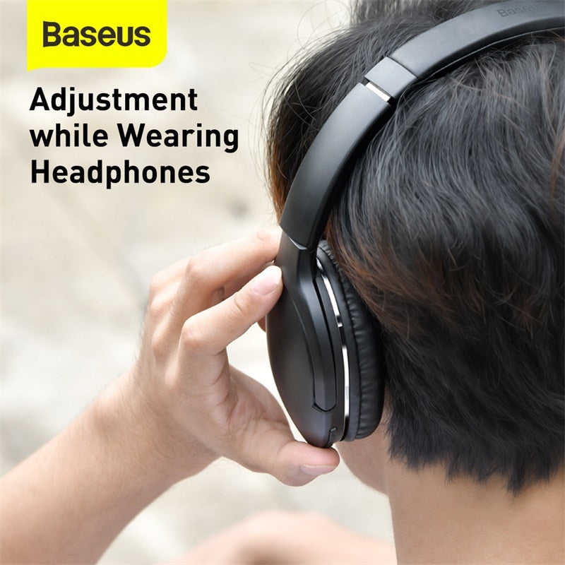 Baseus D02 Pro Wireless Headphones Sport Bluetooth 5.3 Earphone Handsfree Headset Ear Buds Head Phone Earbuds For iPhone Xiaomi