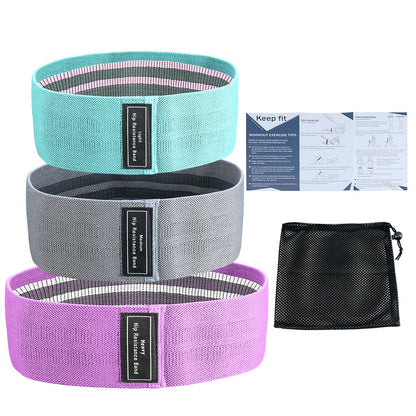 Sport Fitness Resistance Bands Yoga Elastic Mini Bands Anti-slip Expander Rubber Bands Home Workout Full Body Training Equipment