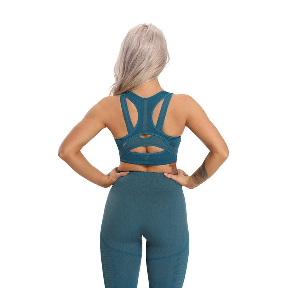 2 Piece Sports Sets workout yoga set Women&#39;s Suit for fitness seamless leggings Vital Sportswear Gym clothing 2020 Tracksuits