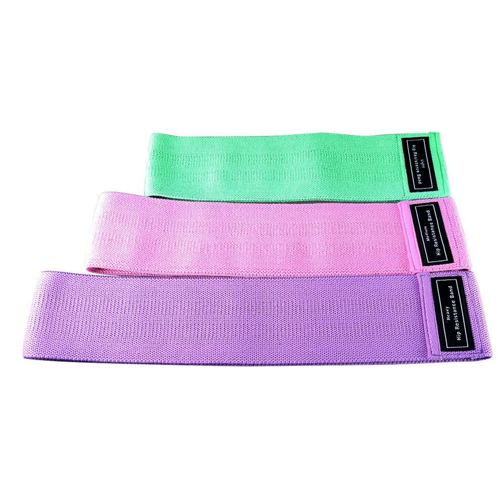 Sport Fitness Resistance Bands Yoga Elastic Mini Bands Anti-slip Expander Rubber Bands Home Workout Full Body Training Equipment