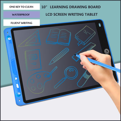 Learning Drawing Board LCD Screen Writing Tablet Digital Graphic Drawing Tablets Electronic Handwriting Pad Board+Pen 10 inch