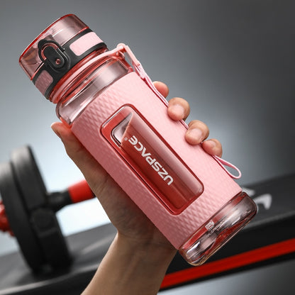 UZSPACE Sport Water Bottles BPA Free Portable Gym Anti-fall Leak-proof Large Capacity Fitness Kettle Tritan Plastic Drink Bottle