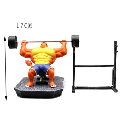 15-17cm Pokemon Muscle Pikachu Gengar weightlifting Charmander  Action Figure Creative Garage Kit Model Toys Gifts for Children - MJP CUP