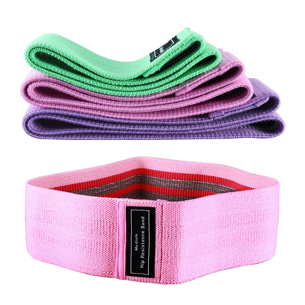 Sport Fitness Resistance Bands Yoga Elastic Mini Bands Anti-slip Expander Rubber Bands Home Workout Full Body Training Equipment