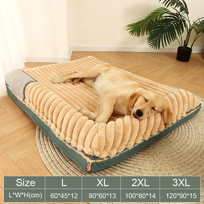 HOOPET Dog Bed Padded Cushion for Small Big Dogs Sleeping Beds and Houses for Cats Super Soft Durable Mattress Removable Pet Mat