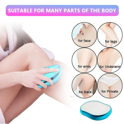 Premium Crystal Hair Removal Painless Gentle Exfoliator Depilation Tool