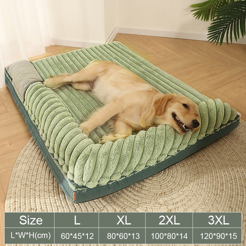 HOOPET Dog Bed Padded Cushion for Small Big Dogs Sleeping Beds and Houses for Cats Super Soft Durable Mattress Removable Pet Mat