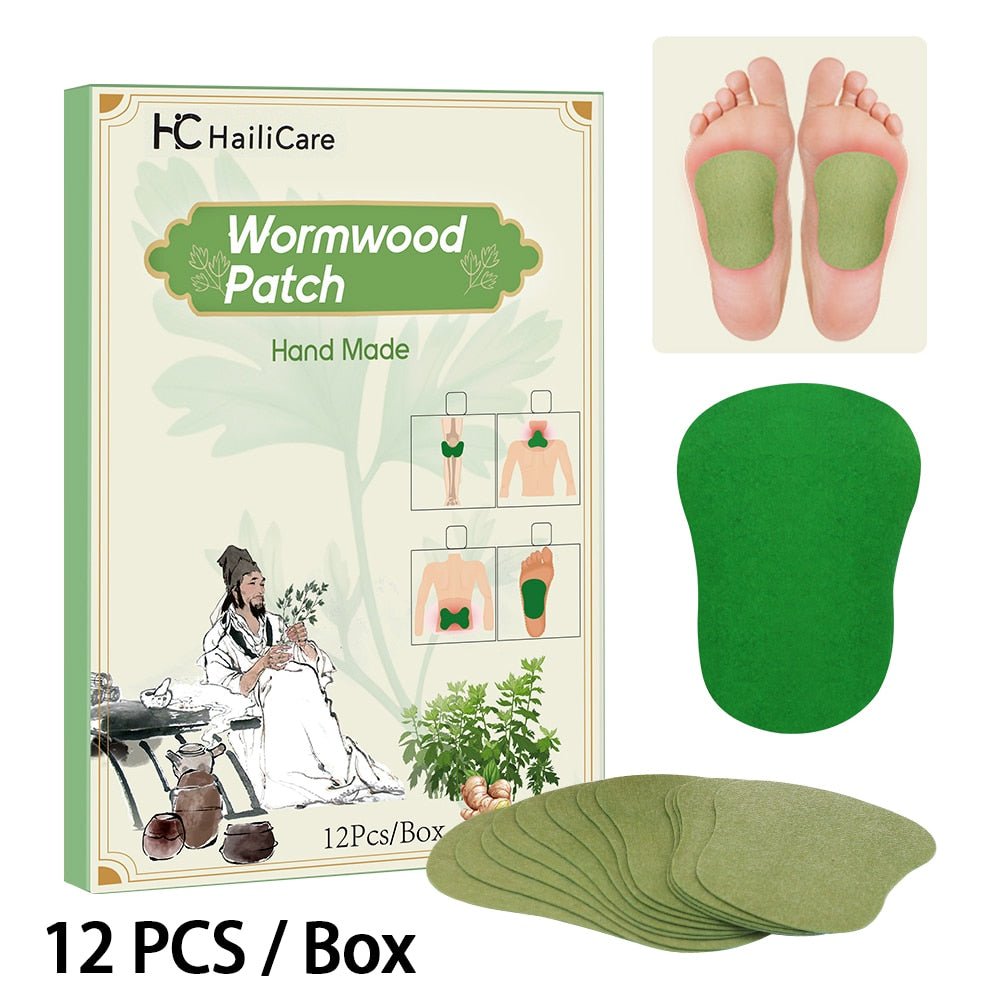 Wormwood Detox Foot Patches, Foot and Body Care Pads.