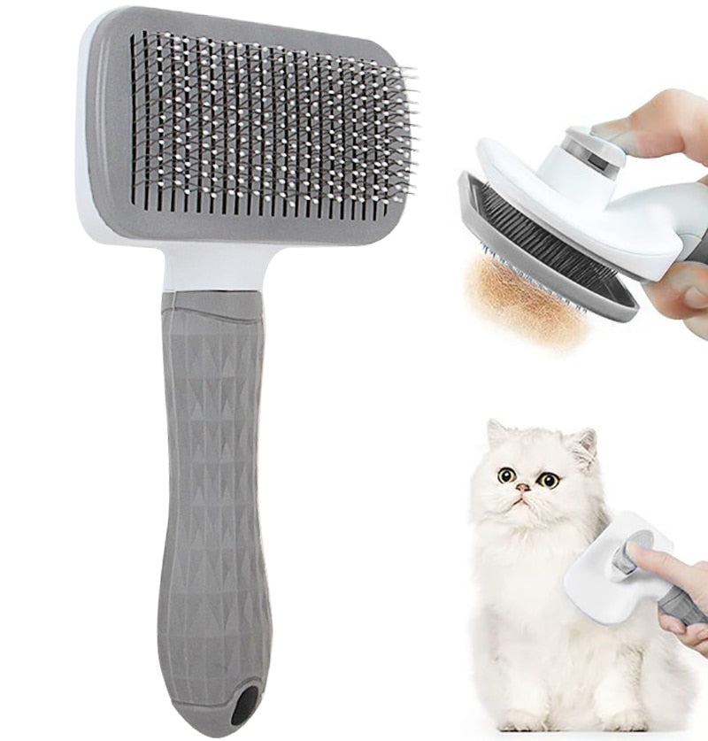 Dog Hair Remover Brush Cat Dog Hair Grooming And Care Comb For Long Hair Dog Pet Removes Hairs Cleaning Bath Brush Dog Supplies